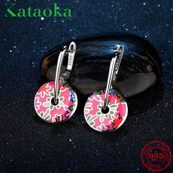 summer pink colourful enamel flowers authentic 925 sterling silver charms fashion drop earring for women jewelry
summer pink colourful enamel flowers authentic 925 sterling silver charms fashion drop earring for women jewelry