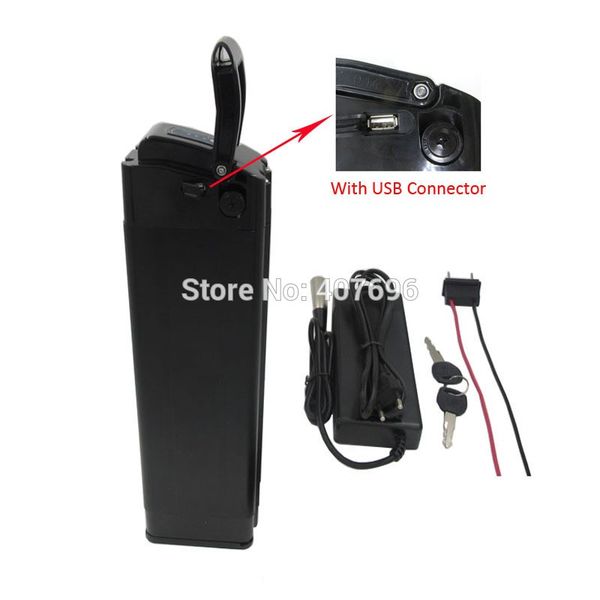 1000w 36v silver fish battery 36v 18ah lithium ebike battery 18.2ah with usb port 30a bms 42v 2a charger customs fee
1000w 36v silver fish battery 36v 18ah lithium ebike battery 18.2ah with usb port 30a bms 42v 2a charger customs fee