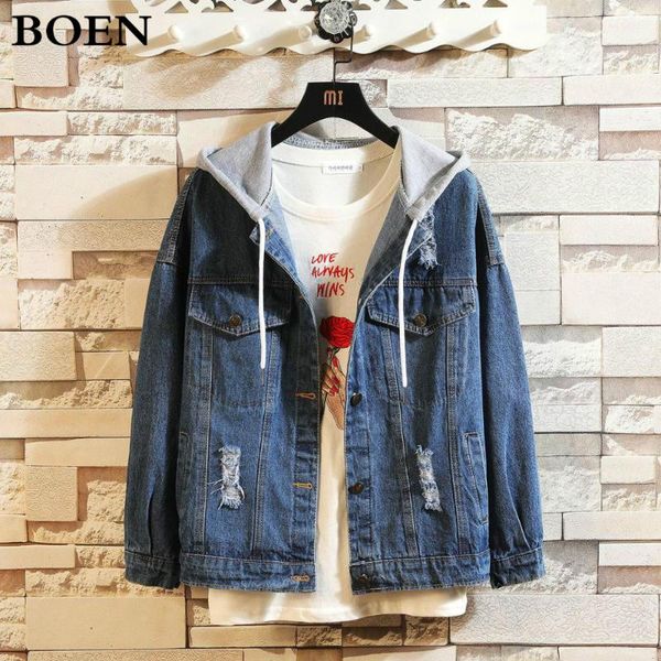 men's jackets 2021 men denim jacket hooded hip hop casual button hoody spring and autumn slim clothing, Black;brown
men's jackets 2021 men denim jacket hooded hip hop casual button hoody spring and autumn slim clothing, Black;brown