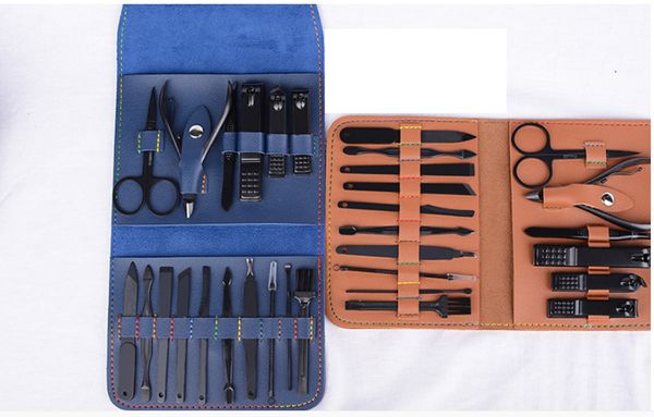 16pcs pedicure scissor tweezer knife ear pick utility nail clipper kit carbon steel manicure set nail toolslfb338
16pcs pedicure scissor tweezer knife ear pick utility nail clipper kit carbon steel manicure set nail toolslfb338