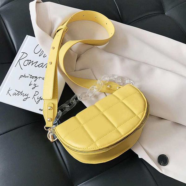 lattice saddle bags small semicircle pu leather crossbody bags for women 2020 female transparent acrylic chain shoulder handbags
lattice saddle bags small semicircle pu leather crossbody bags for women 2020 female transparent acrylic chain shoulder handbags