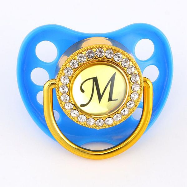 gold name initials letter m blue bling pacifier baby bpa dummy bling with cap baby shower gift
gold name initials letter m blue bling pacifier baby bpa dummy bling with cap baby shower gift