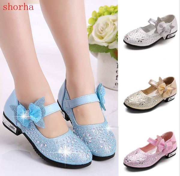 shoha 2018 children princess leather shoes girls rhinestone butterfly knot high heels dress party shoes girls dance, Black;grey
shoha 2018 children princess leather shoes girls rhinestone butterfly knot high heels dress party shoes girls dance, Black;grey