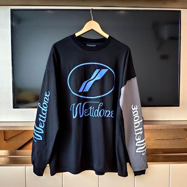 welldone fashion t-shirt for men women letter print t shirts long sleeve t shirt the xsq, White;black
welldone fashion t-shirt for men women letter print t shirts long sleeve t shirt the xsq, White;black