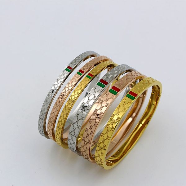 high-quality wholesale special offer exquisite fashion g jewelry stainless steel rose gold bracelet mens womens bracelets bangles, Black
high-quality wholesale special offer exquisite fashion g jewelry stainless steel rose gold bracelet mens womens bracelets bangles, Black