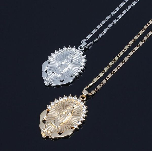 jewelry jesus cross pendant necklace goddess zircon necklace for women fashion of shipping, Silver
jewelry jesus cross pendant necklace goddess zircon necklace for women fashion of shipping, Silver