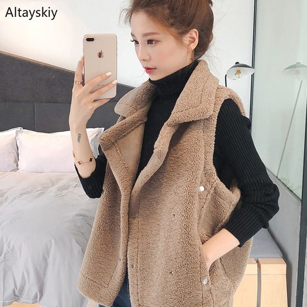 vests women simple elegant all-match warm winter korean style womens button soft female daily lovely open stitch vest loose chic, Black;white
vests women simple elegant all-match warm winter korean style womens button soft female daily lovely open stitch vest loose chic, Black;white