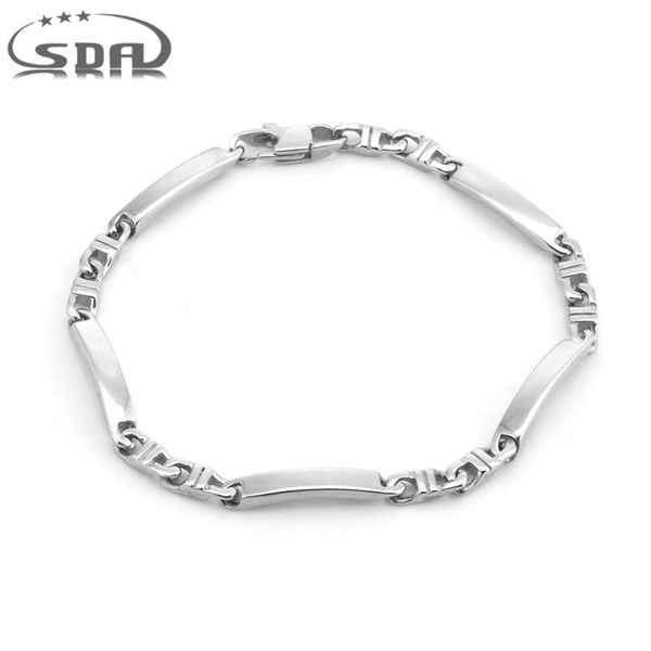 5mm wide mini cuban chain man bracelet stainless steel silver fashion woman jewelry male female bracelet new arrival, White
5mm wide mini cuban chain man bracelet stainless steel silver fashion woman jewelry male female bracelet new arrival, White