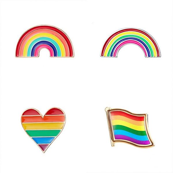lgbt design rainbow pins brooch creative heart finger flag rainbow metal pin gay lesbian pride badge lapel pin jewelry gift, Gray
lgbt design rainbow pins brooch creative heart finger flag rainbow metal pin gay lesbian pride badge lapel pin jewelry gift, Gray