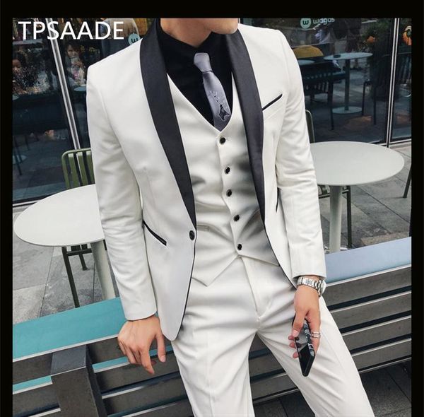 wholesale and retail shawl lapel groomsmen one button groom tuxedos men suits wedding/prom/dinner man blazer jacket pants, White;black
wholesale and retail shawl lapel groomsmen one button groom tuxedos men suits wedding/prom/dinner man blazer jacket pants, White;black