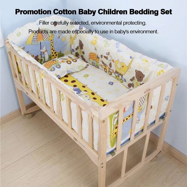 new cute 58cm/60cm 5pcs/set promotion cotton baby children bedding set comfortable crib bumper baby organizer cot kit
new cute 58cm/60cm 5pcs/set promotion cotton baby children bedding set comfortable crib bumper baby organizer cot kit