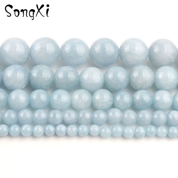 natural stone light blue jades beads 4 6 8 10 12mm round loose spacer beads for jewelry making diy bracelet necklace 15 inches
natural stone light blue jades beads 4 6 8 10 12mm round loose spacer beads for jewelry making diy bracelet necklace 15 inches