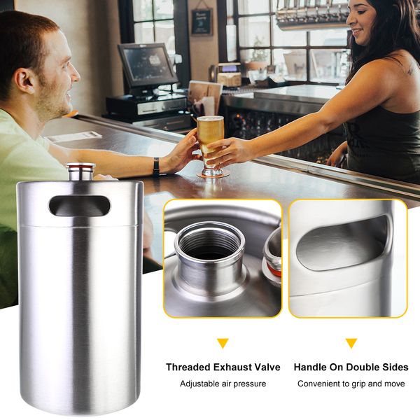2 / 3,6 / 5л из неѬжавеей али боонок пива под давлением воѬђн дл craft beer dispenser system
2 / 3,6 / 5л из неѬжавеей али боонок пива под давлением воѬђн дл craft beer dispenser system