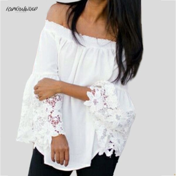 womens and blouses blouse autumn streetwear white lace off shoulder long sleeve feminine flare sleeve ladies top
womens and blouses blouse autumn streetwear white lace off shoulder long sleeve feminine flare sleeve ladies top