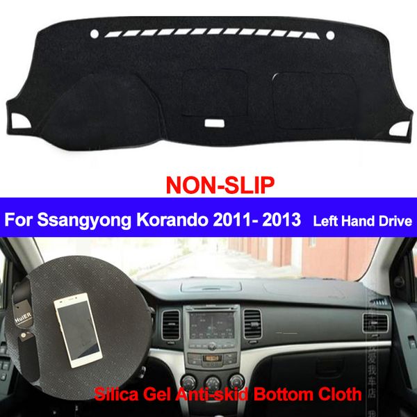 taijs dashboard cover dashmat silicone for ssangyong korando 2011 2012 2013 auto dash mat non-slip sun shade dash board cover
taijs dashboard cover dashmat silicone for ssangyong korando 2011 2012 2013 auto dash mat non-slip sun shade dash board cover