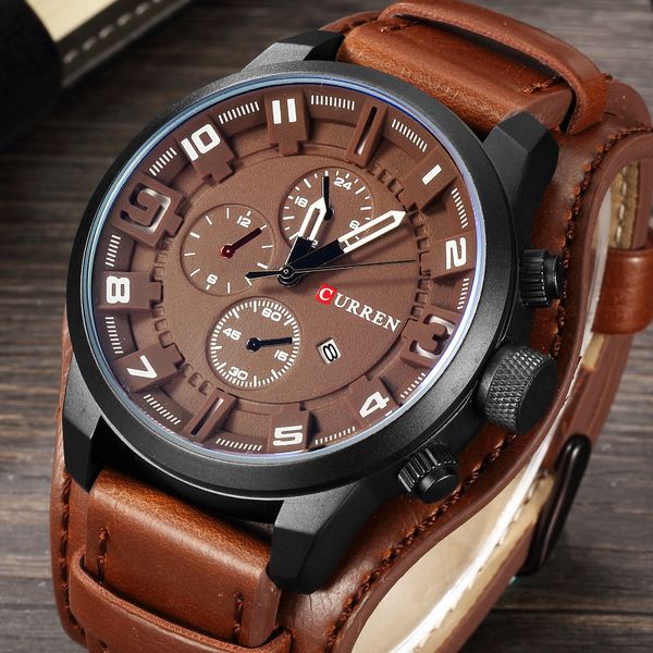 relogio masculino curren army quartz mens watches leather men watch casual sport male clock watch 8225, Slivery;brown
relogio masculino curren army quartz mens watches leather men watch casual sport male clock watch 8225, Slivery;brown