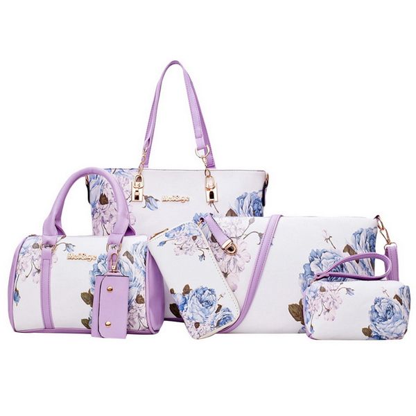 heflashor 5pcs/set fashion women handbags prints pu leather composite bag clutch set large shoulder bag pursetote female
heflashor 5pcs/set fashion women handbags prints pu leather composite bag clutch set large shoulder bag pursetote female