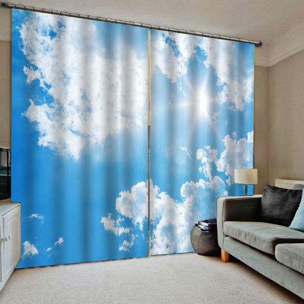 blue sky white cloud 3d curtains living room bedroom drapes cortinas customized size blackout curtain
blue sky white cloud 3d curtains living room bedroom drapes cortinas customized size blackout curtain
