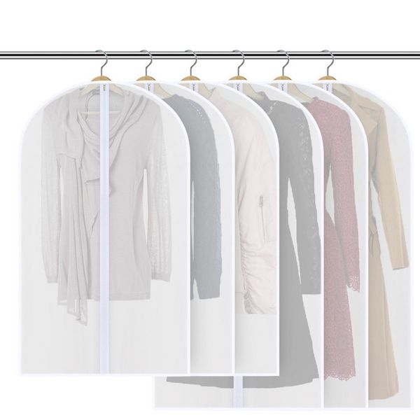 50^6pcs clothes dust bag home coat transparent waterproof suit set finishes storage hanging clothes bag dust cover
50^6pcs clothes dust bag home coat transparent waterproof suit set finishes storage hanging clothes bag dust cover