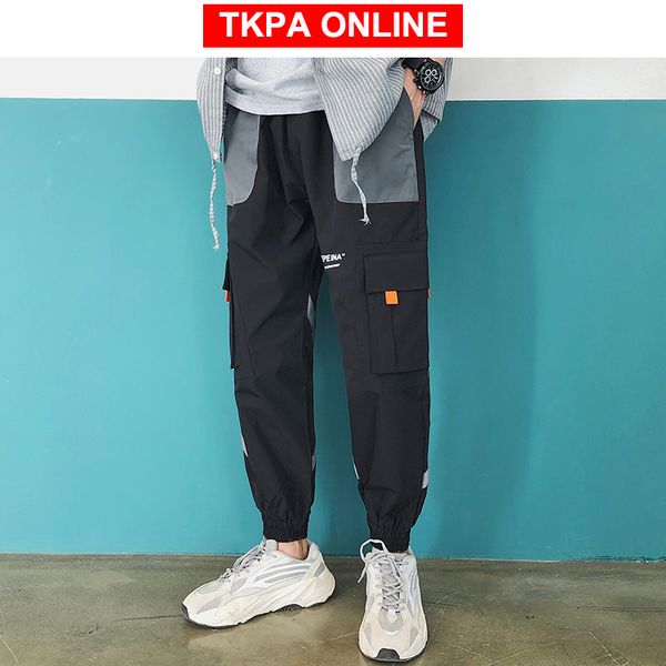 color block summer joggers pants 2020 men japanese streetwear hip hop cargo pants black track khaki trousers
color block summer joggers pants 2020 men japanese streetwear hip hop cargo pants black track khaki trousers