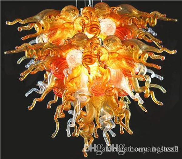 100% Handmade Blown Murano Glass Chandelier AC 110V 120V 220V 240V Top Design European Crystal Art Chandelier for Sale
100% Handmade Blown Murano Glass Chandelier AC 110V 120V 220V 240V Top Design European Crystal Art Chandelier for Sale