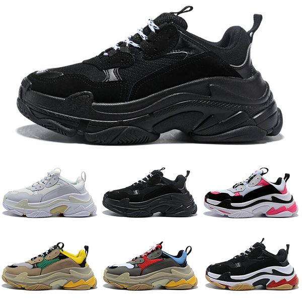 with socks men women sneakers paris platform luxury vintage old grandpa designer lace-up blue casual shoes triple-s jogging sports trainers, White;red
with socks men women sneakers paris platform luxury vintage old grandpa designer lace-up blue casual shoes triple-s jogging sports trainers, White;red