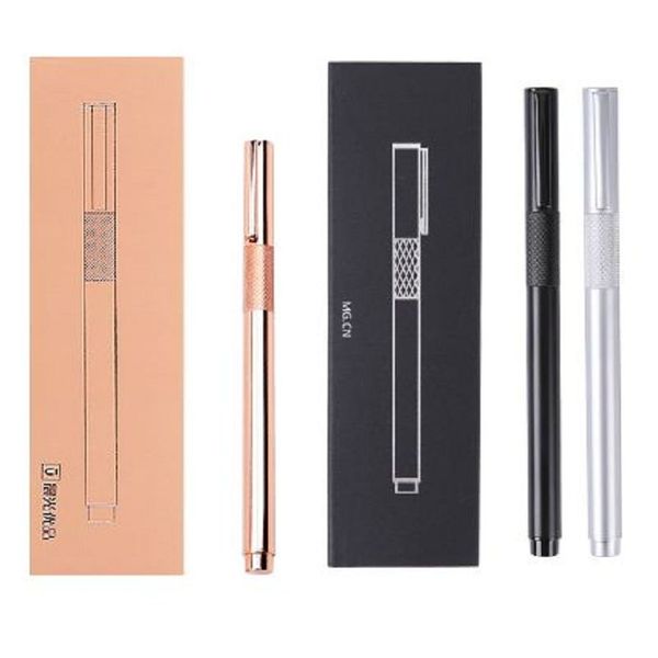 1 pcs ink-absorbing pen metal pen student gift training ef 0.38mm business office signature ink gift box black silver go
1 pcs ink-absorbing pen metal pen student gift training ef 0.38mm business office signature ink gift box black silver go