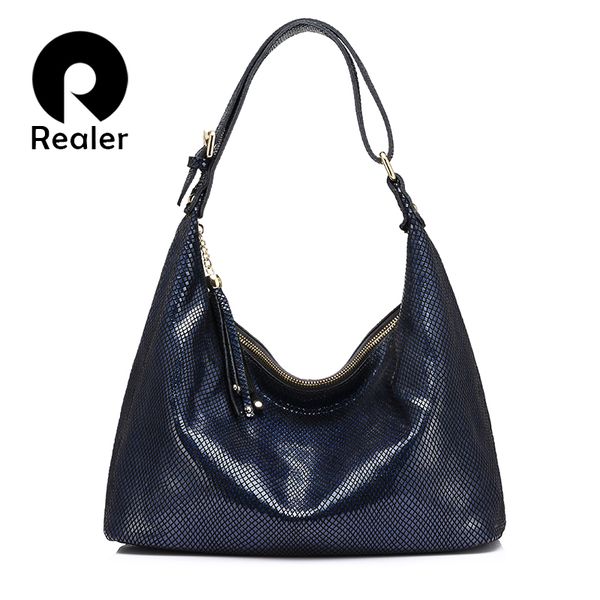 realer brand fashion women shoulder bag female genuine leather handbag tassel ladies bag serpentine print tote
realer brand fashion women shoulder bag female genuine leather handbag tassel ladies bag serpentine print tote