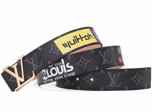 2019designer belts mensdesigner belts genuine leather business belt buckles belt black strap big gold buckle womens belt 1louisvuitton, Black;brown
2019designer belts mensdesigner belts genuine leather business belt buckles belt black strap big gold buckle womens belt 1louisvuitton, Black;brown