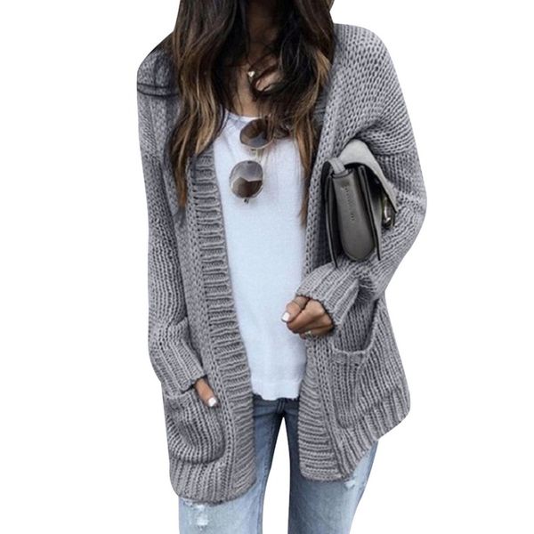 calofe cardigan women long sleeve knitted double pockets cardigan autumn winter women sweaters 2019 knitting coat mujer invierno, White
calofe cardigan women long sleeve knitted double pockets cardigan autumn winter women sweaters 2019 knitting coat mujer invierno, White