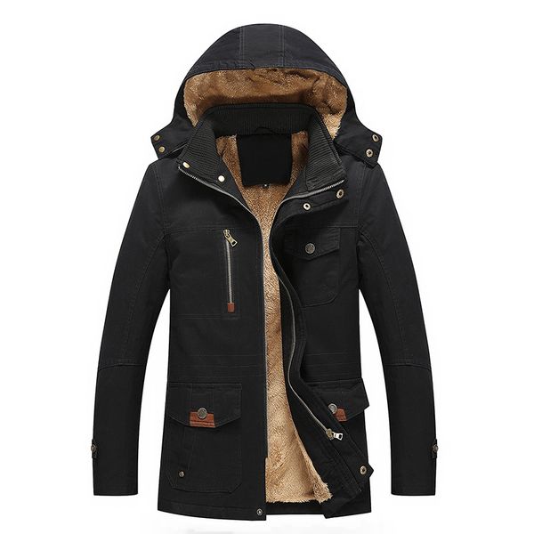 men's winter parkas jacket new fashion jacket and windproof coat cotton men's clothing dd6mf, Black
men's winter parkas jacket new fashion jacket and windproof coat cotton men's clothing dd6mf, Black