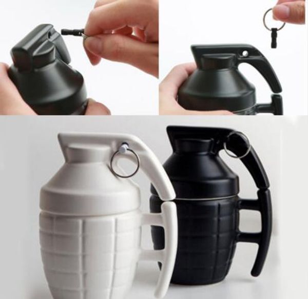 280ml grenade shaped coffee mug ceramic mugs bomb military style ceramic coffee cup with ceramic cup lid tea cups 50pcs
280ml grenade shaped coffee mug ceramic mugs bomb military style ceramic coffee cup with ceramic cup lid tea cups 50pcs