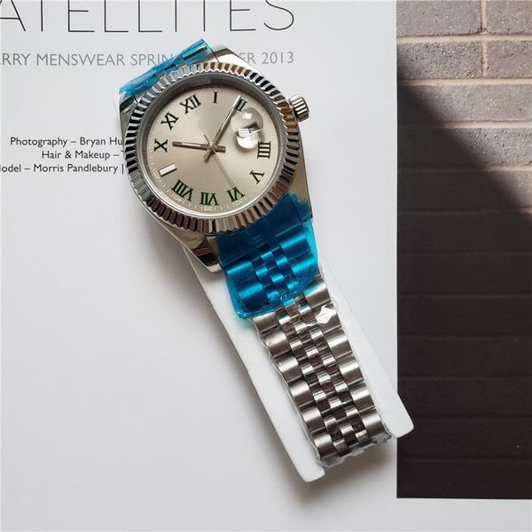 2019 classic new selling men's designer watches luxury automatic stainless steel mechanical men's watches fashion casual business, Slivery;brown
2019 classic new selling men's designer watches luxury automatic stainless steel mechanical men's watches fashion casual business, Slivery;brown