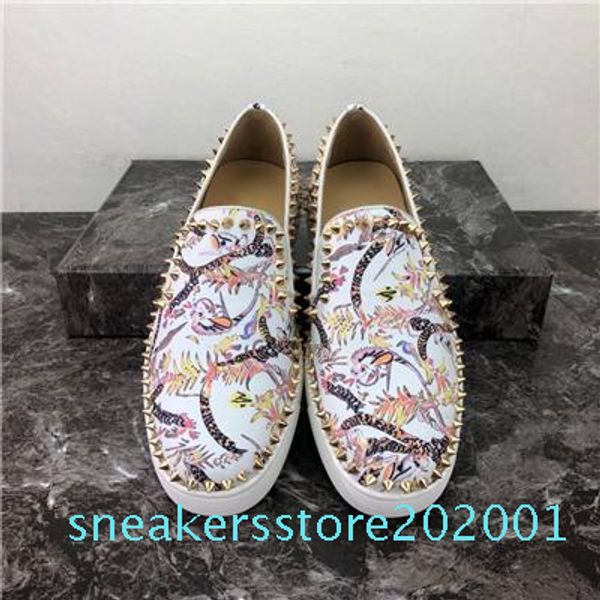 2020 men women casual shoes designer red bottoms studded spikes fashion insider sneakers red leather low boots size34-48 s01, Black
2020 men women casual shoes designer red bottoms studded spikes fashion insider sneakers red leather low boots size34-48 s01, Black