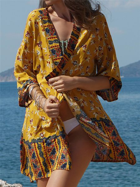 2019 tunic beach dress print beach cover up tunics for sarong robe de plage bikini cover up vestido de playa, Blue;gray
2019 tunic beach dress print beach cover up tunics for sarong robe de plage bikini cover up vestido de playa, Blue;gray