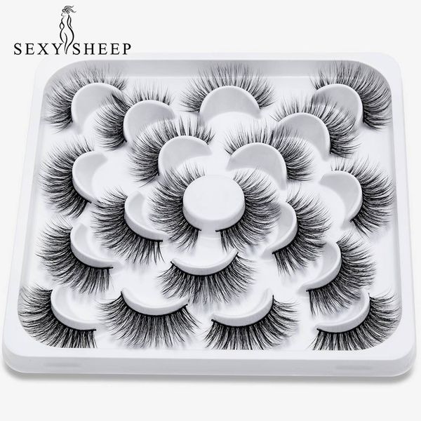 sexysheep 10 пар 3d мягкая искусственная норка накладные ресницы натуральные грязные ресницы crisscross wispy наращивание ресниц инструменты
sexysheep 10 пар 3d мягкая искусственная норка накладные ресницы натуральные грязные ресницы crisscross wispy наращивание ресниц инструменты