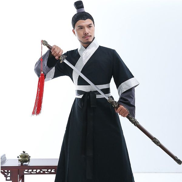 men's hanfu emperor prince cosplay clothes chinese traditional clothing male ancient robe novelty costume, Black;red
men's hanfu emperor prince cosplay clothes chinese traditional clothing male ancient robe novelty costume, Black;red