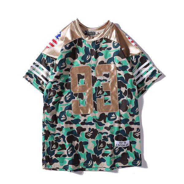New Summer Tide Brand Youth Green Gray Camo T-shirts Men's Personality Casual Short Sleeve T-shirts Tops
New Summer Tide Brand Youth Green Gray Camo T-shirts Men's Personality Casual Short Sleeve T-shirts Tops