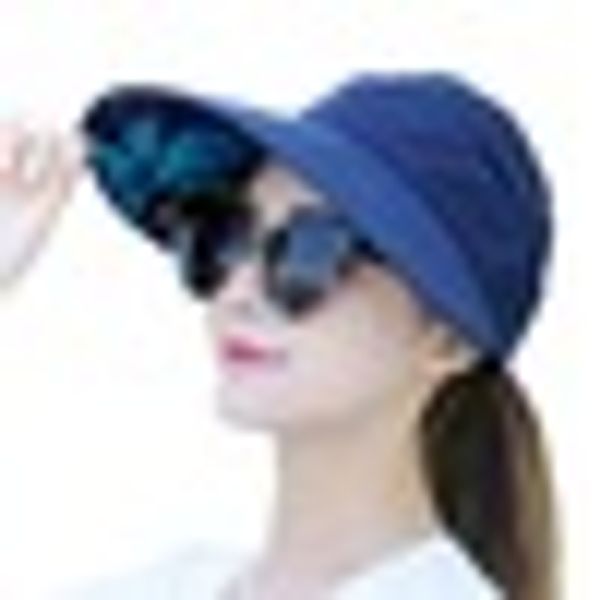 summer fashion beach sun protect folding sun hat for women wide brim uv protect hat beach packable visor, Blue;gray
summer fashion beach sun protect folding sun hat for women wide brim uv protect hat beach packable visor, Blue;gray