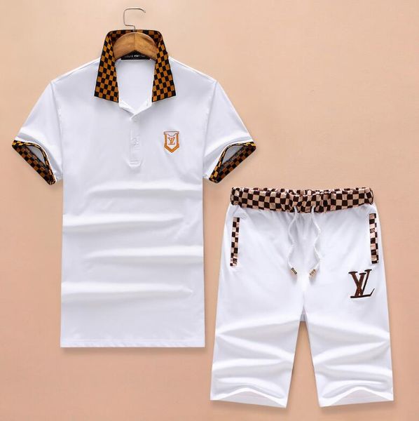selling new international menswear t-shirt polo shirt suit fine embroidery sportswear shorts suit, White;black
selling new international menswear t-shirt polo shirt suit fine embroidery sportswear shorts suit, White;black