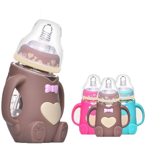 240мл младенца силикона молока бутылочку burable bpa free safe младенческая сок подпиточной воды бутылка стеклянная чашка ребенка уход фидер
240мл младенца силикона молока бутылочку burable bpa free safe младенческая сок подпиточной воды бутылка стеклянная чашка ребенка уход фидер