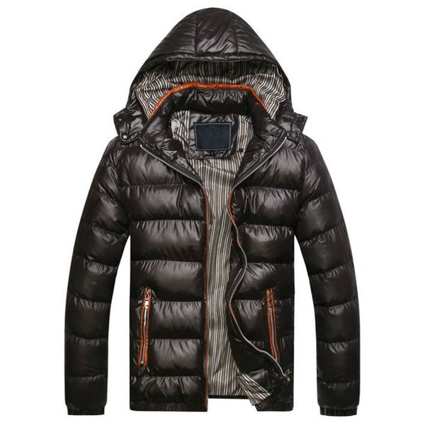 men coat brand winter jackets mens slim detachable hooded tide coat jackets solid color thick outwear clothing down coats 2019 winter new, Black
men coat brand winter jackets mens slim detachable hooded tide coat jackets solid color thick outwear clothing down coats 2019 winter new, Black