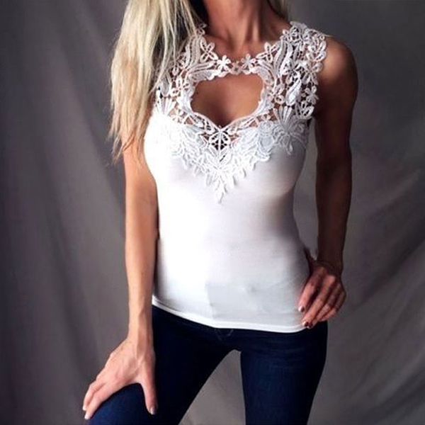 boho lace sleeveless t-shirts for women 2020 summer beach loose o-neck camisole tank vest plus size 4xl bottoming, White
boho lace sleeveless t-shirts for women 2020 summer beach loose o-neck camisole tank vest plus size 4xl bottoming, White