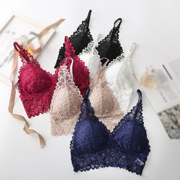 camisoles & tanks women bralette seamless deep v lace bra wireless thin underwear lingerie soft push up bras, Black;white
camisoles & tanks women bralette seamless deep v lace bra wireless thin underwear lingerie soft push up bras, Black;white
