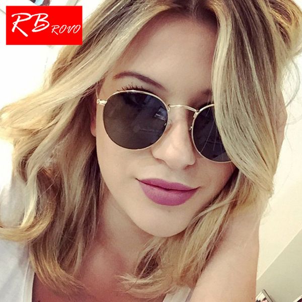 rbrovo 2019 new street beat sunglasses women classic vintage glasses men round vintage shopping mirror gafas, White;black
rbrovo 2019 new street beat sunglasses women classic vintage glasses men round vintage shopping mirror gafas, White;black