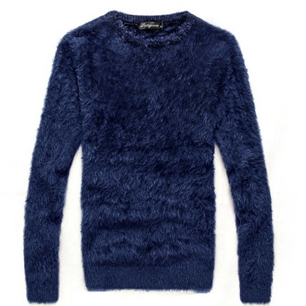 sweater men's autumn and winter thick mohair long-sleeved o-neck knit pullover / fashion slim slim thick warm sweater male, White;black
sweater men's autumn and winter thick mohair long-sleeved o-neck knit pullover / fashion slim slim thick warm sweater male, White;black