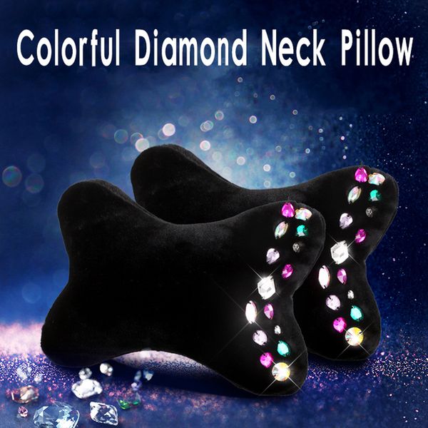 colorful diamond car headrest neck pillow plush crystal auto headrest waist supports rhinestone cushion women girls
colorful diamond car headrest neck pillow plush crystal auto headrest waist supports rhinestone cushion women girls