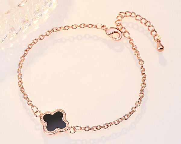 18k rose gold link bracelet clover luxury designer charm cross chain bracelets for women jewelry wedding gift ing, Golden;silver
18k rose gold link bracelet clover luxury designer charm cross chain bracelets for women jewelry wedding gift ing, Golden;silver
