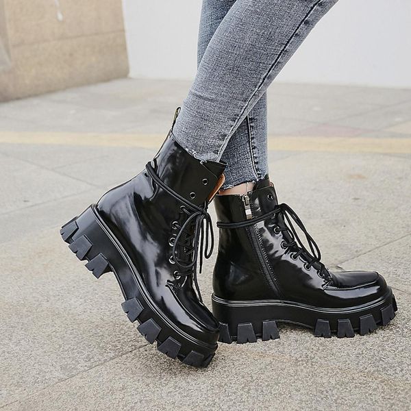 women s genuine leather lace-up platform flats ankle boots leisure punk04 martin boots thick sole motorcycle autumn shoes
women s genuine leather lace-up platform flats ankle boots leisure punk04 martin boots thick sole motorcycle autumn shoes