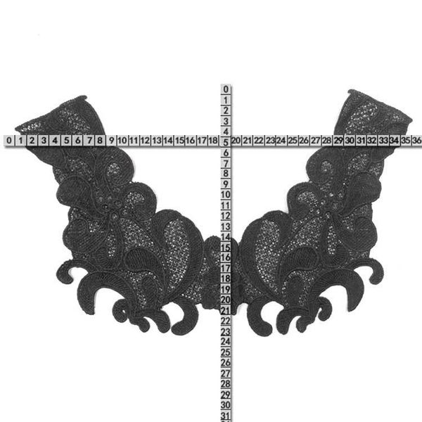 embroidery neck collar diy fake detachable collars water-soluble women corsage three-dimensional lace accessories, Black
embroidery neck collar diy fake detachable collars water-soluble women corsage three-dimensional lace accessories, Black